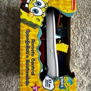 Nickelodeon SpongeBob Remote Control Boatmobile - Yellow and White